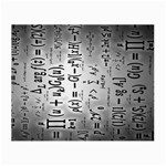 Science Formulas Small Glasses Cloth Front