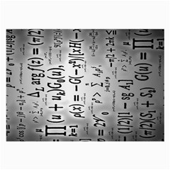 Science Formulas Large Glasses Cloth by Ket1n9