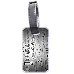 Science Formulas Luggage Tag (two Sides) by Ket1n9