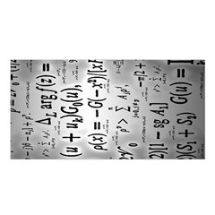 Science Formulas Satin Shawl 45  X 80  by Ket1n9