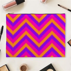 Chevron Cosmetic Bag (xl) by Ket1n9