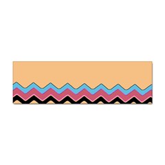 Chevrons Patterns Colorful Stripes Sticker (bumper) by Ket1n9