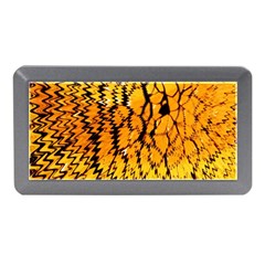 Yellow Chevron Zigzag Pattern Memory Card Reader (mini) by Ket1n9