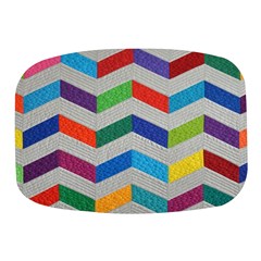 Charming Chevrons Quilt Mini Square Pill Box by Ket1n9