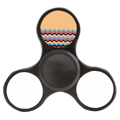 Chevrons Patterns Colorful Stripes Finger Spinner by Ket1n9