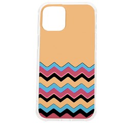 Chevrons Patterns Colorful Stripes Iphone 12 Pro Max Tpu Uv Print Case by Ket1n9