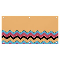 Chevrons Patterns Colorful Stripes Banner And Sign 6  X 3  by Ket1n9