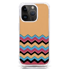 Chevrons Patterns Colorful Stripes Iphone 14 Pro Tpu Uv Print Case by Ket1n9