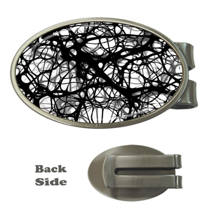 Neurons Brain Cells Brain Structure Money Clips (Oval) 