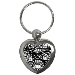 Neurons Brain Cells Brain Structure Key Chain (heart) by Ket1n9