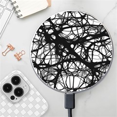 Neurons Brain Cells Brain Structure Wireless Fast Charger(white) by Ket1n9