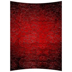 Red Grunge Texture Black Gradient Back Support Cushion by Ket1n9