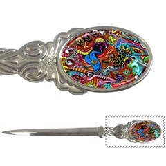 Art Color Dark Detail Monsters Psychedelic Letter Opener by Ket1n9