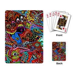 Art Color Dark Detail Monsters Psychedelic Playing Cards Single Design (rectangle) by Ket1n9