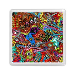 Art Color Dark Detail Monsters Psychedelic Memory Card Reader (square) by Ket1n9