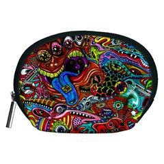 Art Color Dark Detail Monsters Psychedelic Accessory Pouch (medium) by Ket1n9