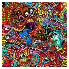 Art Color Dark Detail Monsters Psychedelic Lightweight Scarf  by Ket1n9