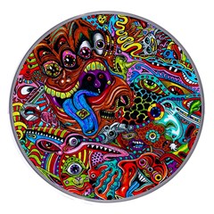 Art Color Dark Detail Monsters Psychedelic Wireless Fast Charger(white) by Ket1n9