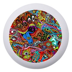 Art Color Dark Detail Monsters Psychedelic Dento Box With Mirror by Ket1n9