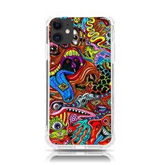 Art Color Dark Detail Monsters Psychedelic Iphone 11 Tpu Uv Print Case by Ket1n9