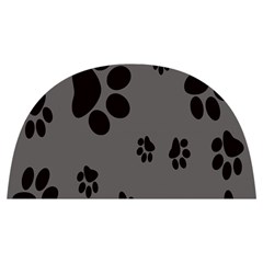 Dog Foodprint Paw Prints Seamless Background And Pattern Anti Scalding Pot Cap by Ket1n9