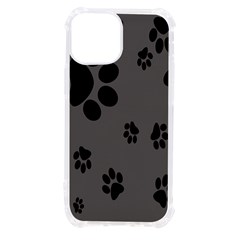 Dog Foodprint Paw Prints Seamless Background And Pattern Iphone 13 Mini Tpu Uv Print Case by Ket1n9