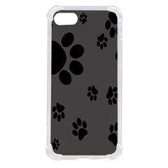 Dog Foodprint Paw Prints Seamless Background And Pattern Iphone Se by Ket1n9