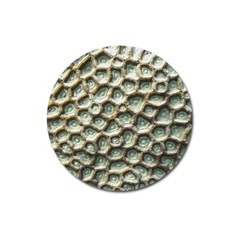 Ocean Pattern Magnet 3  (round) by Ket1n9