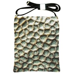 Ocean Pattern Shoulder Sling Bag by Ket1n9