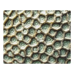 Ocean Pattern Two Sides Premium Plush Fleece Blanket (large) by Ket1n9