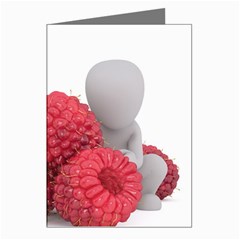 Fruit Healthy Vitamin Vegan Greeting Cards (pkg Of 8) by Ket1n9