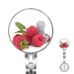 Fruit Healthy Vitamin Vegan Stainless Steel Nurses Watch by Ket1n9