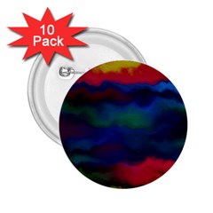 Watercolour Color Background 2 25  Buttons (10 Pack)  by Ket1n9