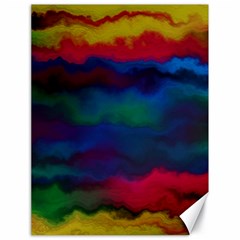 Watercolour Color Background Canvas 18  X 24  by Ket1n9