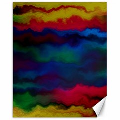 Watercolour Color Background Canvas 11  X 14  by Ket1n9