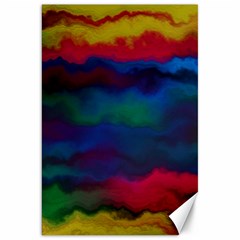 Watercolour Color Background Canvas 20  X 30  by Ket1n9