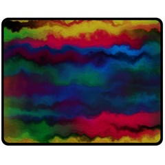 Watercolour Color Background Fleece Blanket (medium) by Ket1n9