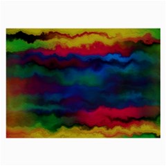 Watercolour Color Background Large Glasses Cloth by Ket1n9