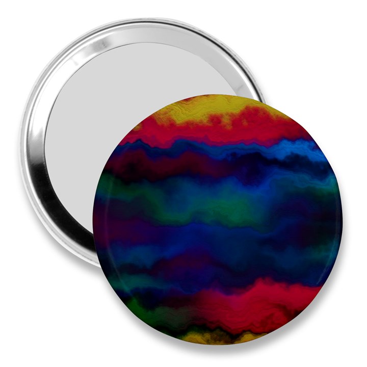 Watercolour Color Background 3  Handbag Mirrors