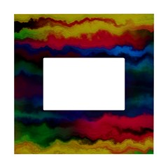 Watercolour Color Background White Box Photo Frame 4  X 6 