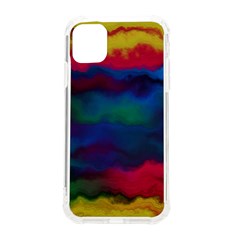 Watercolour Color Background Iphone 11 Tpu Uv Print Case by Ket1n9