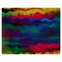 Watercolour Color Background Premium Plush Fleece Blanket (medium) by Ket1n9