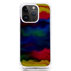 Watercolour Color Background Iphone 14 Pro Tpu Uv Print Case by Ket1n9