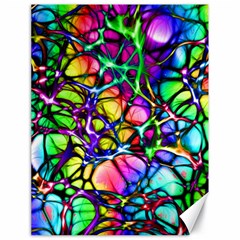 Network Nerves Nervous System Line Canvas 18  X 24  by Ket1n9