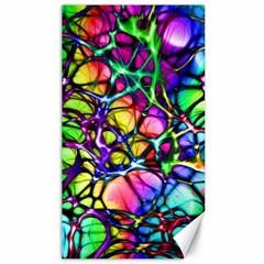 Network Nerves Nervous System Line Canvas 40  X 72  by Ket1n9