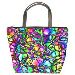 Network Nerves Nervous System Line Bucket Bag by Ket1n9