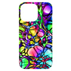 Network Nerves Nervous System Line Iphone 14 Pro Max Black Uv Print Case