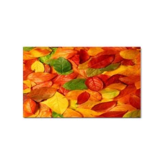 Leaves Texture Sticker (rectangular) by Ket1n9