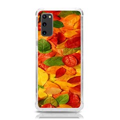 Leaves Texture Samsung Galaxy S20 6 2 Inch Tpu Uv Case by Ket1n9