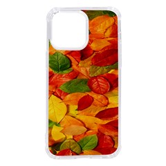 Leaves Texture Iphone 14 Pro Max Tpu Uv Print Case by Ket1n9